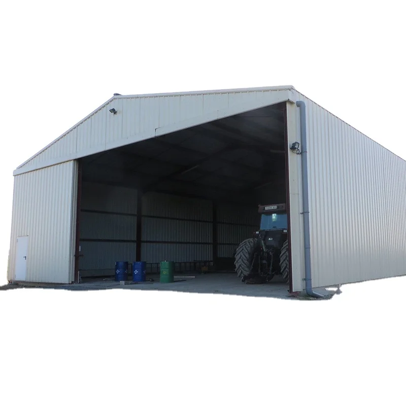 
prefabricated cheap modular steel Frame structure warehouse round Building 