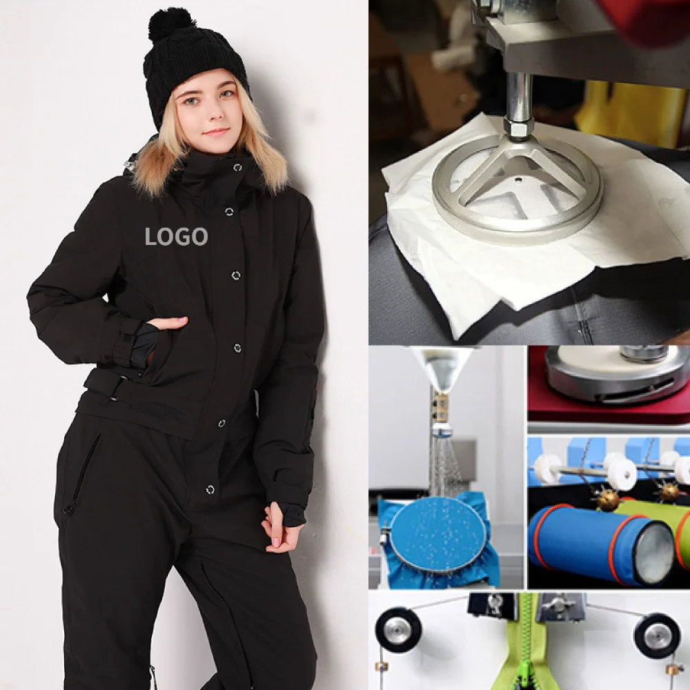 Custom men and women one-piece windproof autumn and winter ski wear trendy waterproof breathable ski wear