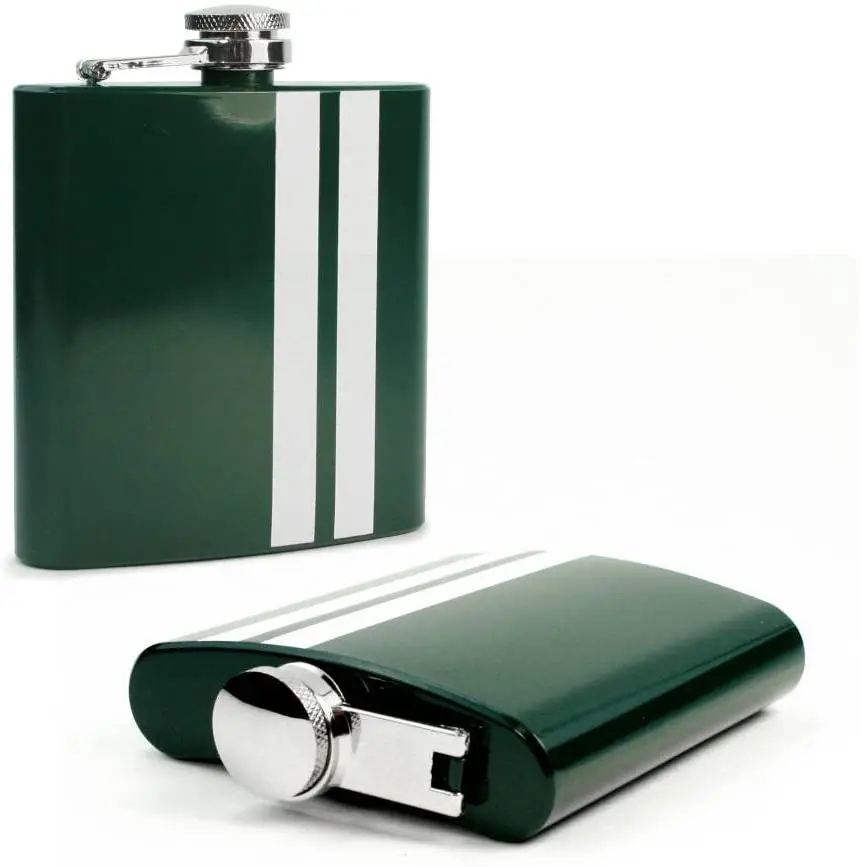 
Big Stock 6oz Portable Travel 304 Stainless Steel Alcohol Liquor Vodka Whisky Small Mini Bottle Hip Flasks 