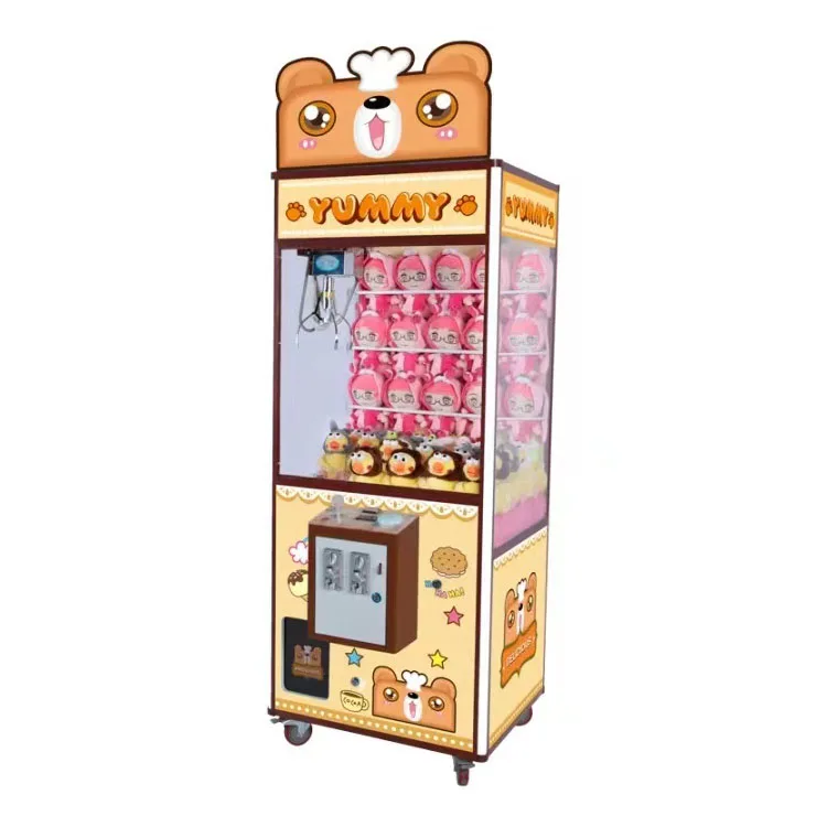 Commercial indoor coin operated gift store cheap funny claw crane toy machine electronic claw toy grabber machine