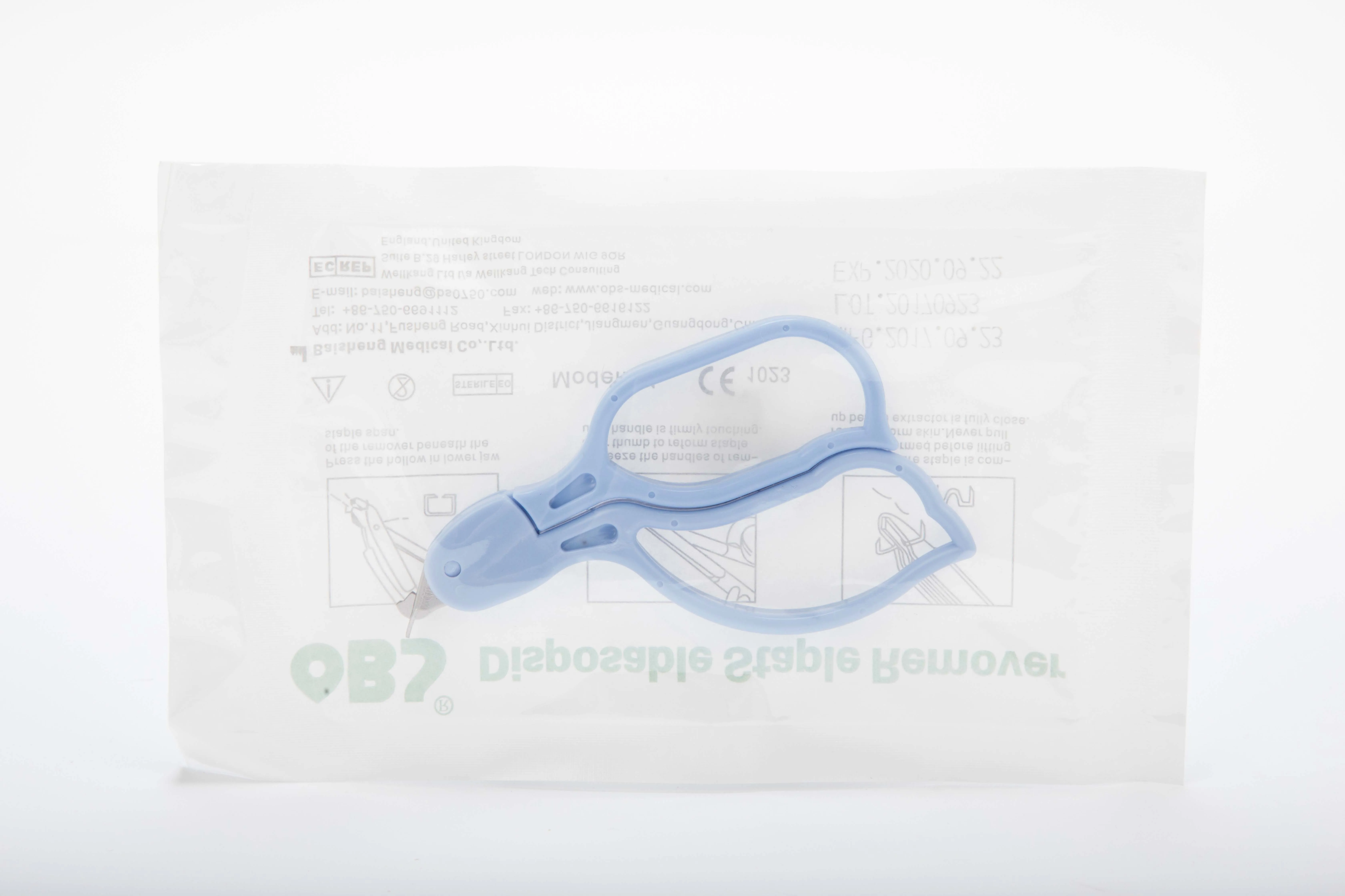 CE Disposable Medical Surgical Skin Stapler Remover