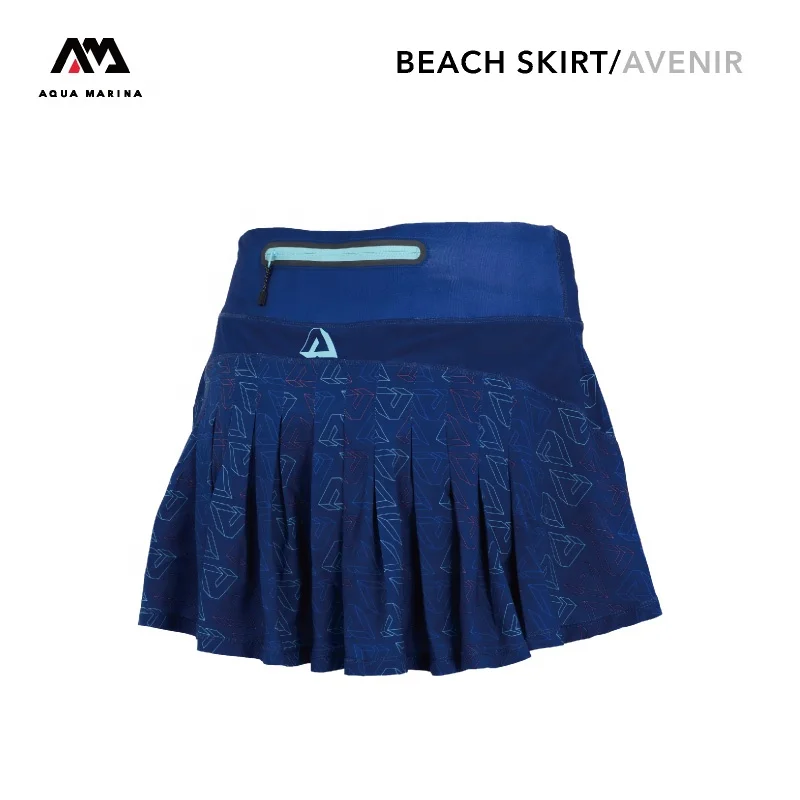 Женская водонепроницаемая пляжная юбка из полиэстера с принтом