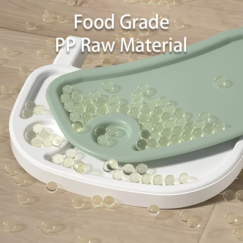 multifunction plastic baby safety feeding chairs in stock 3 in 1 folding height adjustable children dining high chair