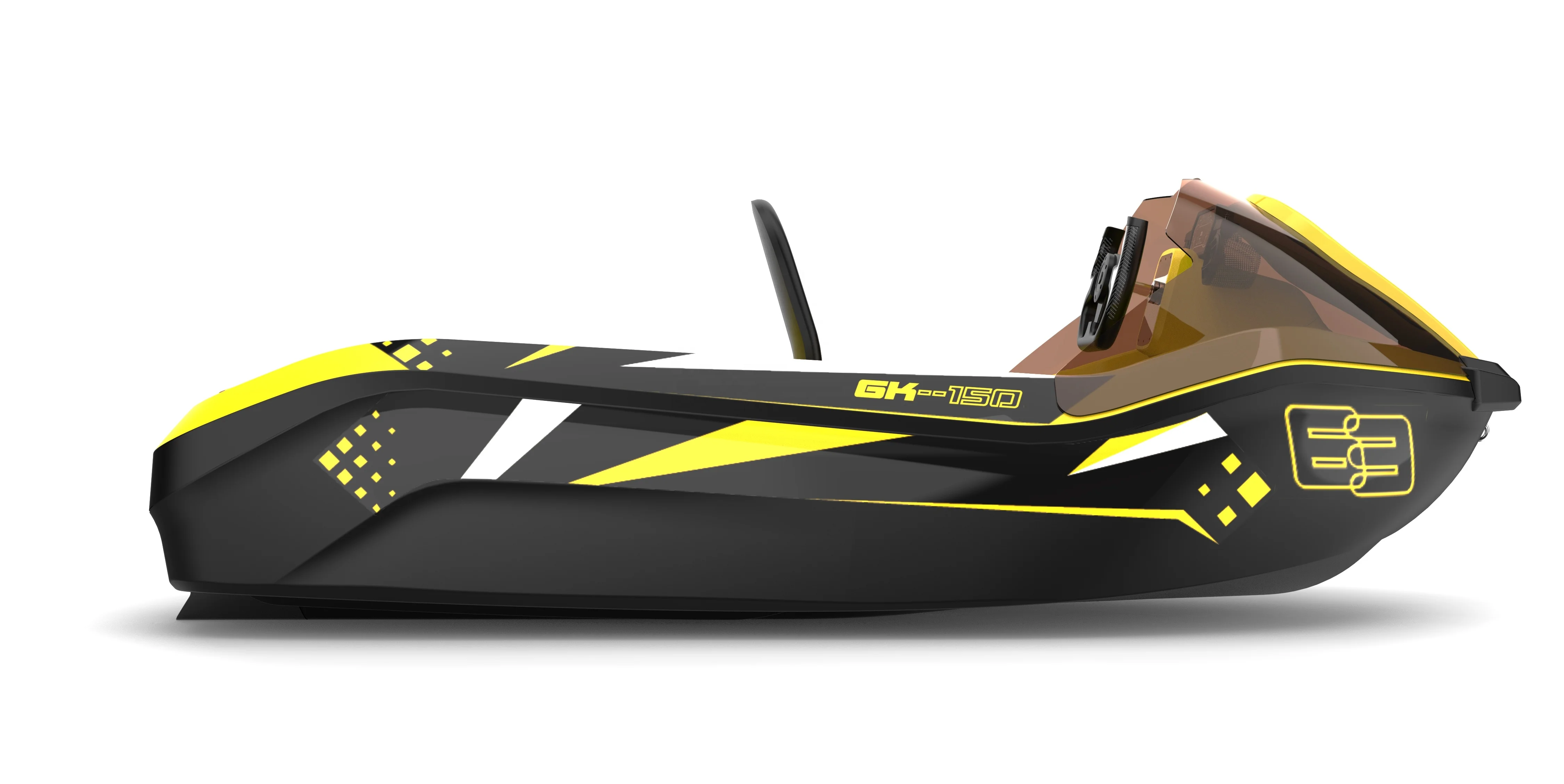 Personal Compact Watercraft Lake Boat Mini Electric Catamaran Skiff