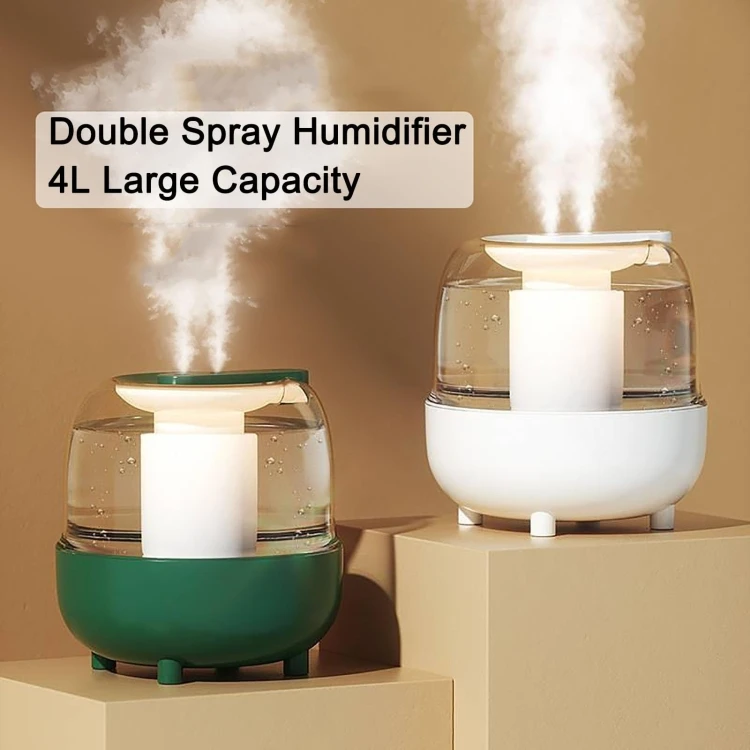 New Arrival 4L Wireless Humidifier USB Oil Diffuser with Night Light Atmosphere Lamp Aroma
