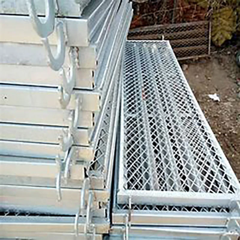 New style galvanized steel plank with swivel hooks perfect for industrial and construction sites composite scaffolding boards
