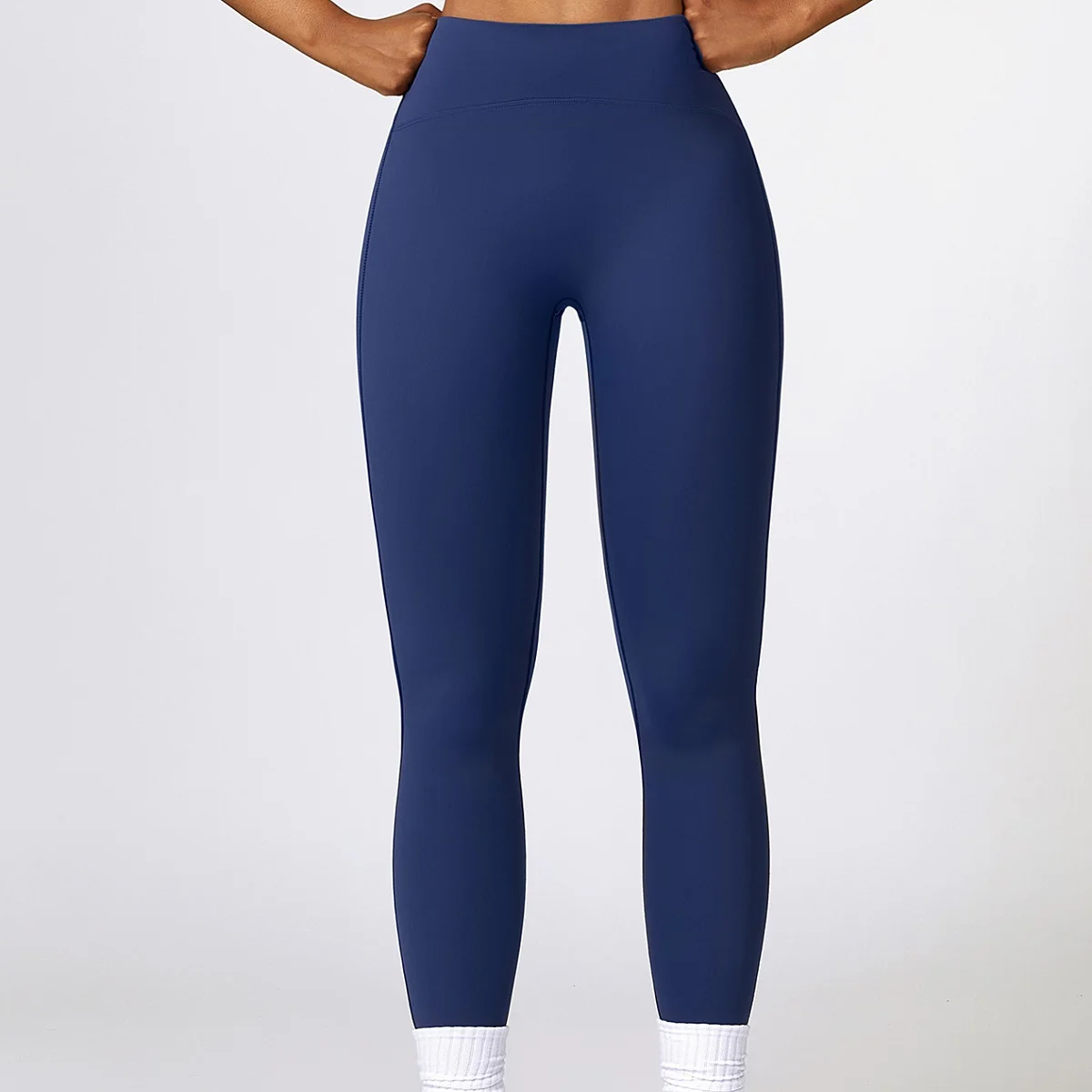 CCK8359 Eco-Friendly High Waist Tummy Control Yoga Leggings Seamless Butt Lifting Workout Leggings Running Tight Fitness Pants