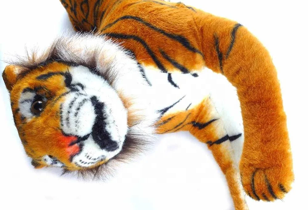 Simulation Animal Tiger Plush Toy Large Amazing Realistic Tigers Collection