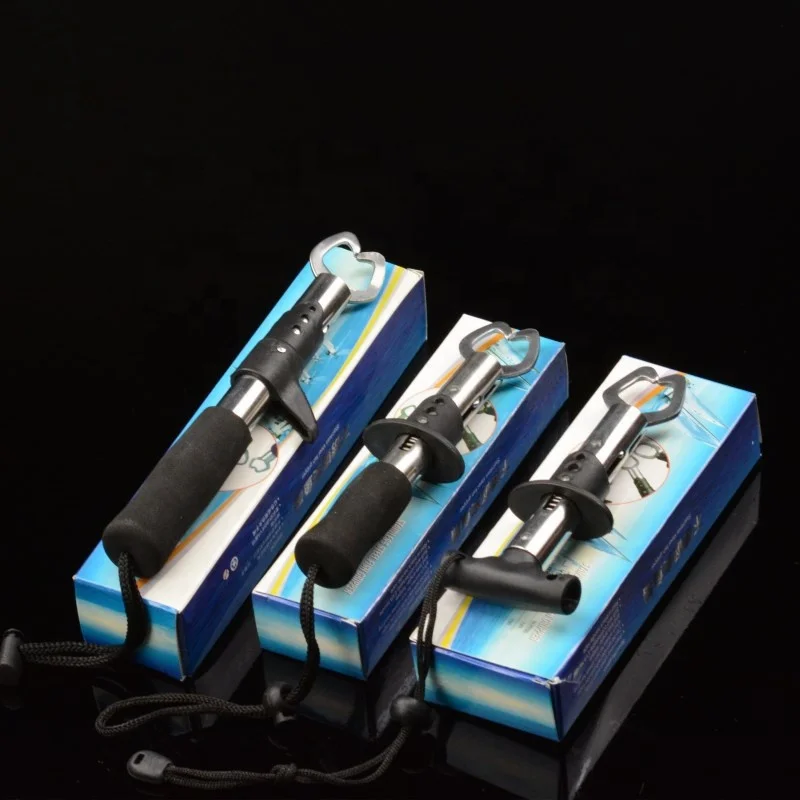 High quality  Fish Lip Gripper 304 Stainless Steel EVA handle Fish Holder Clamp Fish Lip Grip
