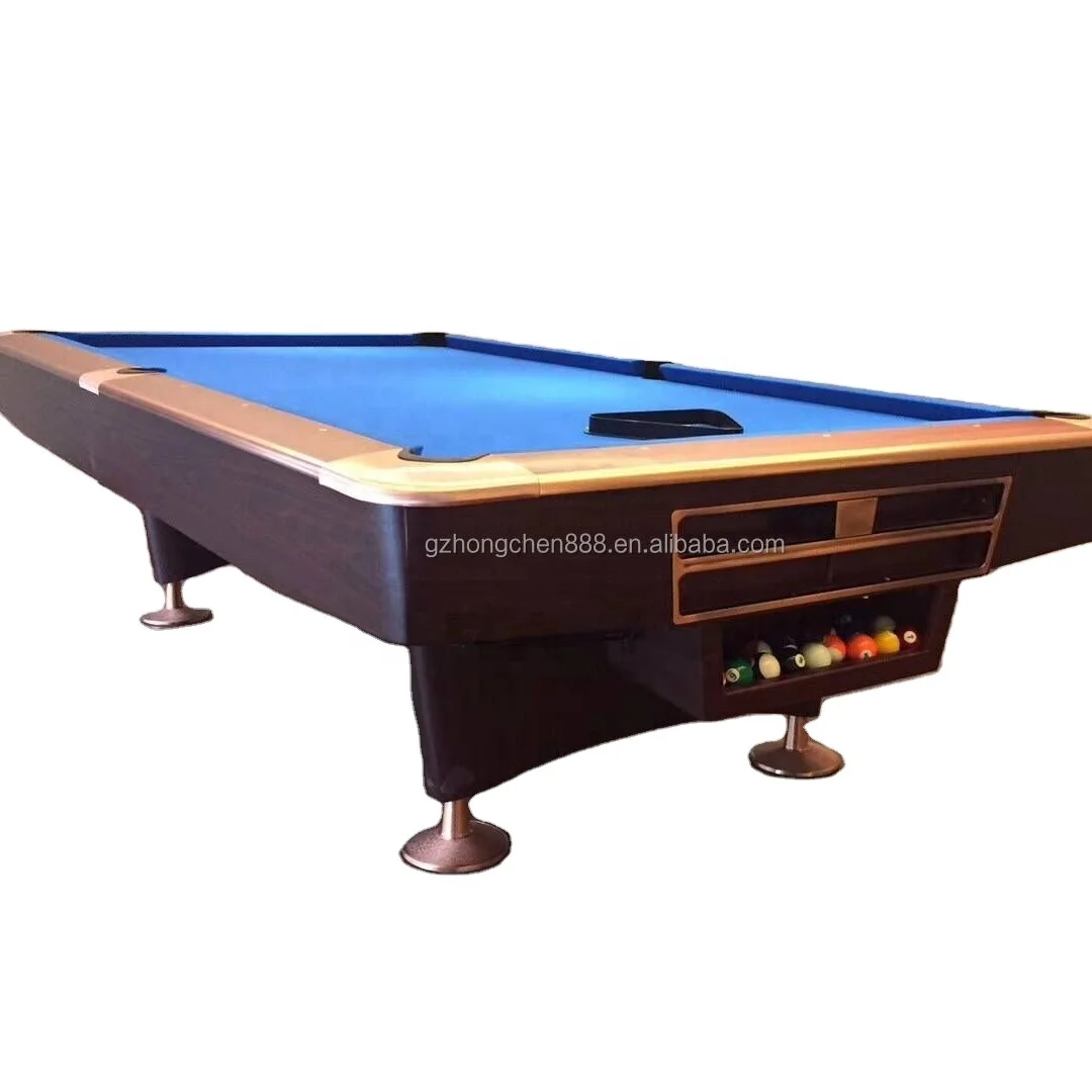 Tournament Billiards Game Pool Table Professional 9ft Solid Wood Pool Table