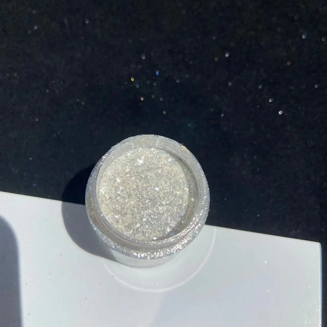 Hot-selling manicure aurora neon powder DIY handmade manicure polarized opal powder sparkling bottled mica