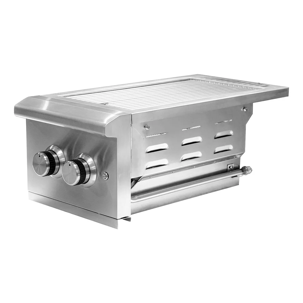 Factory Outdoor Family Gathering BBQ Gas Grill Stainless Steel Barbecue Rotisserie Charcoal Grills for Seafood