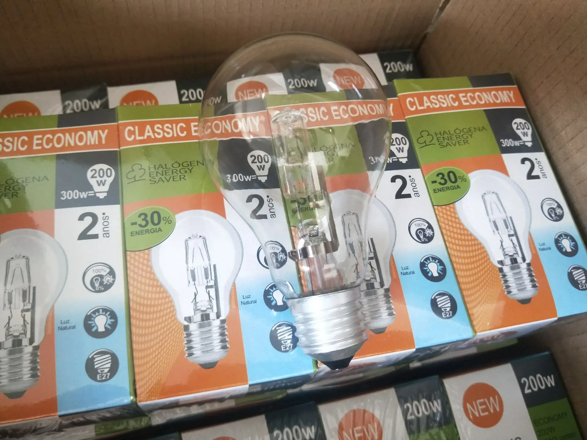 60W 75W Halogen Bulb A55 A60 220V 110V Eco halogen lamp