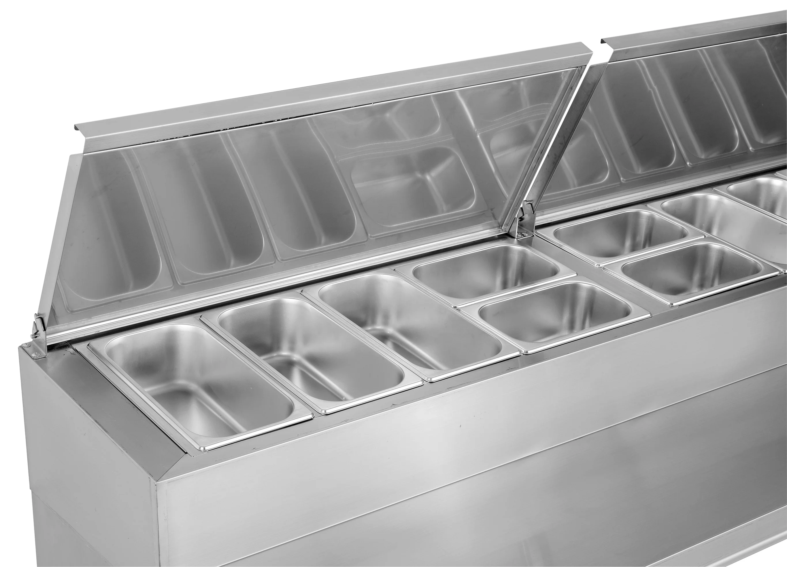 3 door salad pizza counter refrigerator/chiller/freezer