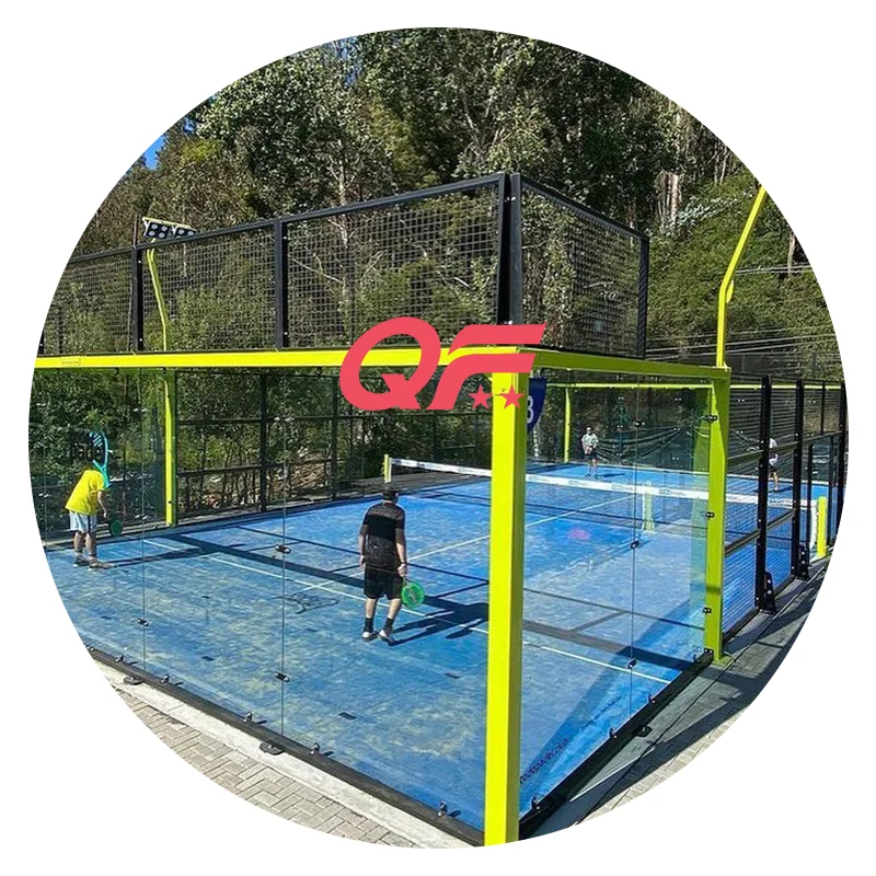 Hot Selling Padel Tennis court price Panoramic Assembled Indoor And Outdoor Padel Court