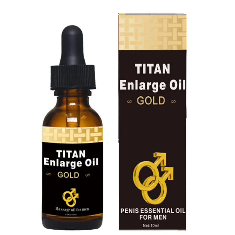 Original black tube Titan Gel Gold Russian penis enlargement essential oil retarder Gel helps men effective penis growth dela