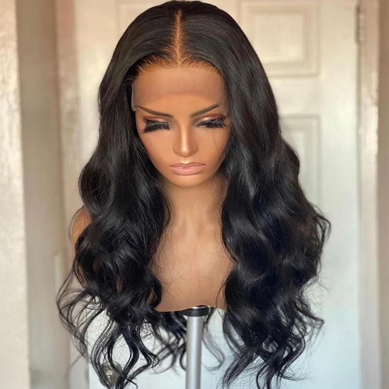 
Hot Beauty Hair Brazilian Remy Body Wave Wig For Black Women Wholesale Virgin Pre-Plucked Lace Frontal Front Human Hair Wigs 