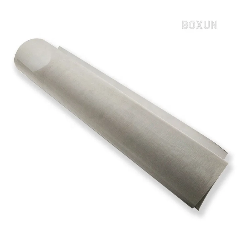 Factory Wholesale stainless Steel Wire Woven Screen Mesh 304/304L/316/316L Stainless Steel Wire Mesh
