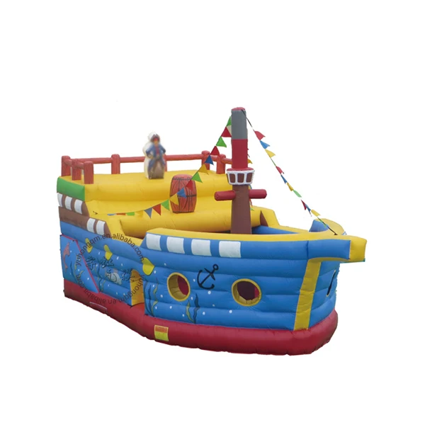 Китайский прыгающий домик, дешевая надувная горка пиратского корабля