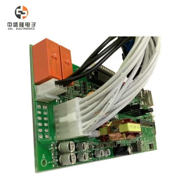 Shenzhen Custom Printed Circuit Board Manufacturer Electronic PCB SMT DIP Assembly PCBA Green Gold White Silk