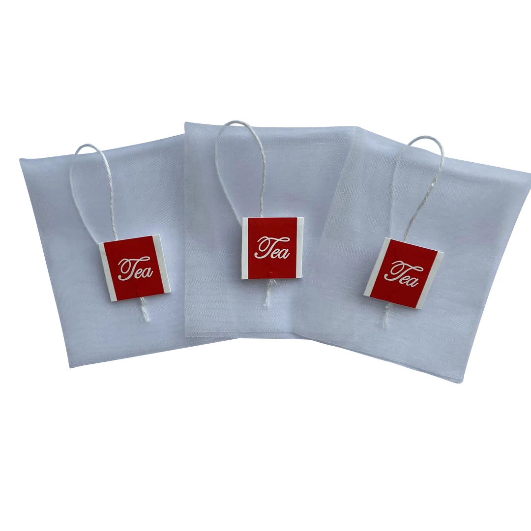 Biodegradable Triangle Heat Seal Empty Nylon Mesh Pyramid Shaped Tea Bag