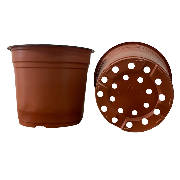 Wholesale Multiple Sizes Durable Nursery Plants  Pot Transplant Plastic Flower Pots