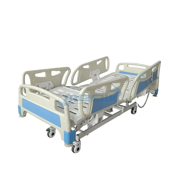 High Quality Luxury 5 Functions Electric Automatic Hospital Cardiac Bed With Weight Scale