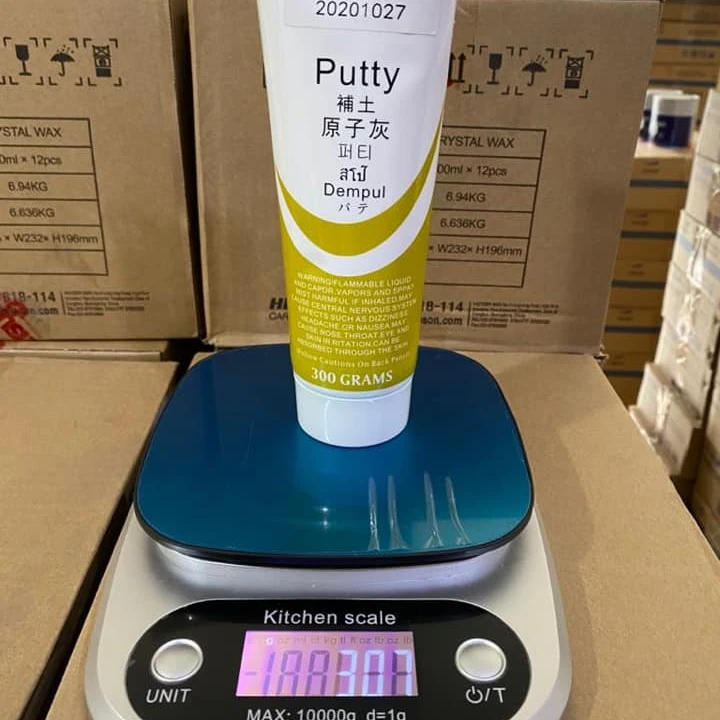 extra quick dry and easy sanding  nc putty dried and sanded existing finishes all kinds of primer and putty