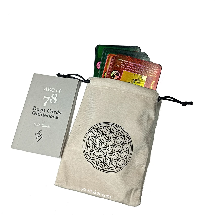 Custom one piece trading card game yugioh cards holographic yugioh oracle cards with guidebook