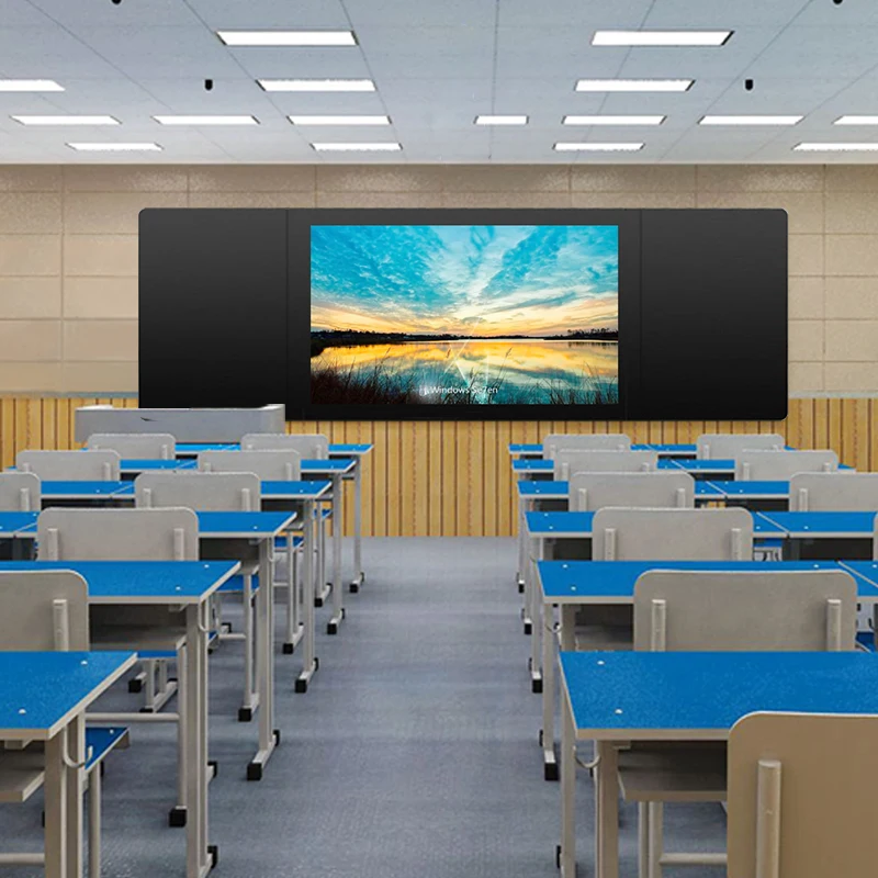 Hot Sale Smooth Writing 20 Points Touch Led Display Audiovisual Combination Nano Smart Blackboard For School Teaching