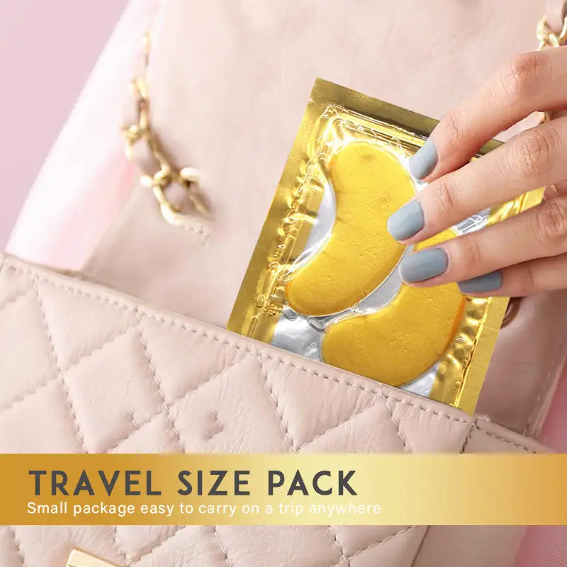 Маска под глазами, 24 каратного цвета