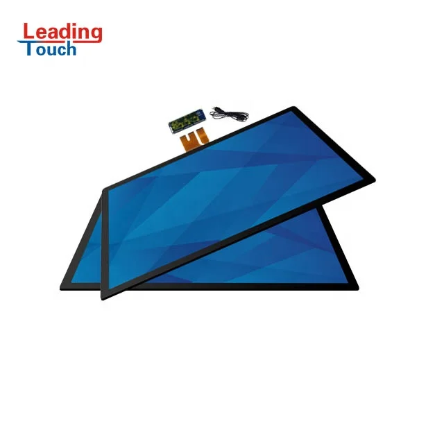 usb Large multi touchscreen 27 32 43 55 inch Capacitive Touch Screen Panel glass overlay kit