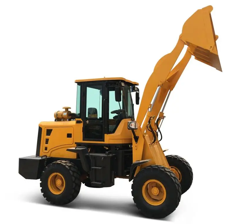 TS910 TS912 TS920 4wheel drive small wheel loader with different attachments for sales
