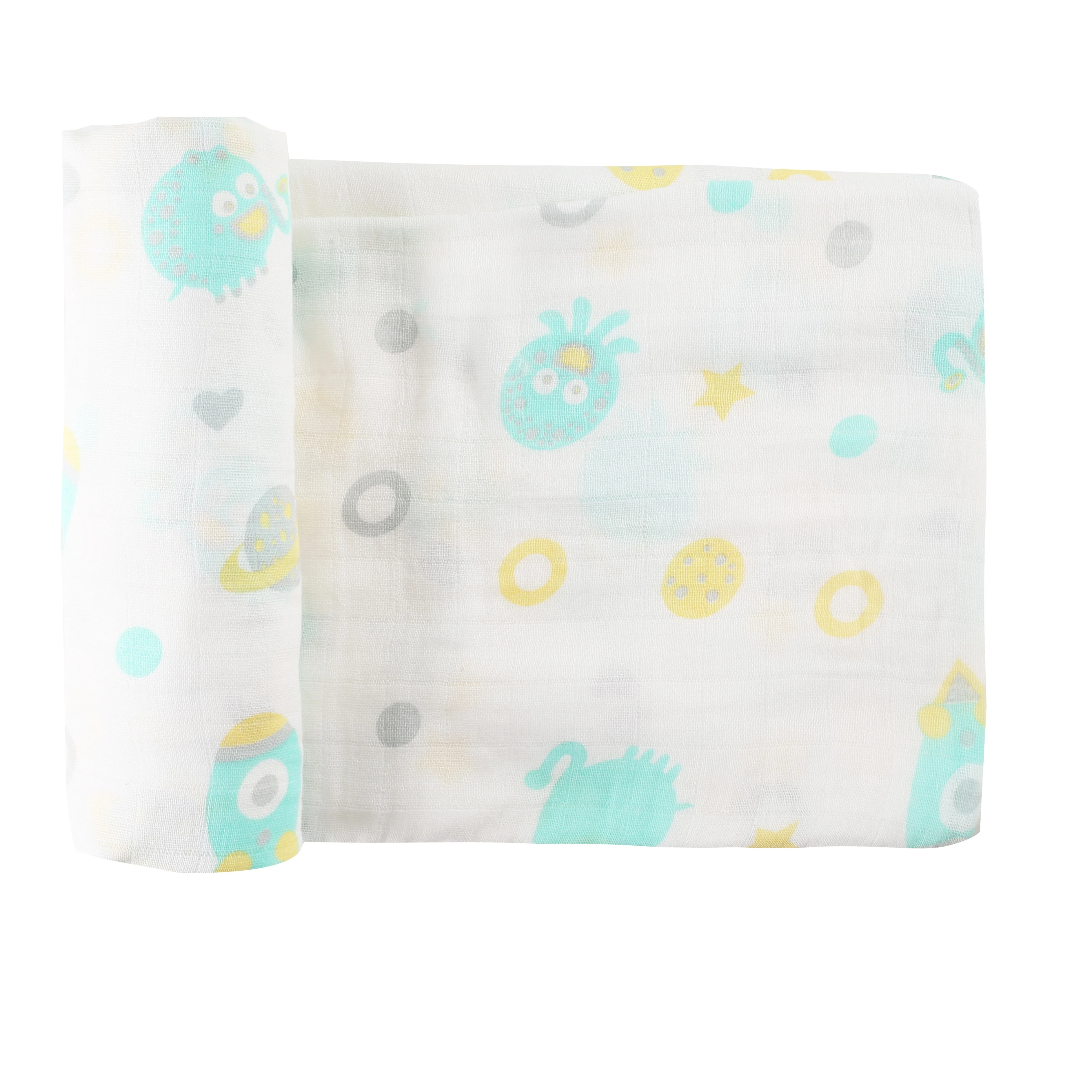 muslin baby swaddle blanket with high quality