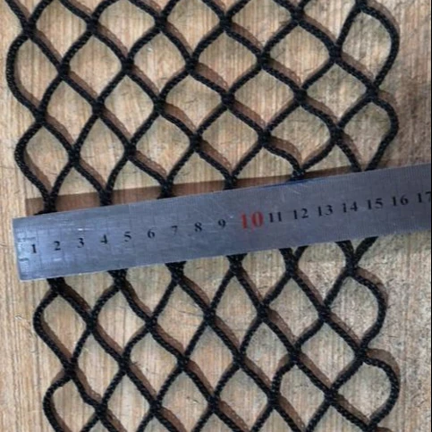 Полиэтилен высокой плотности (HDPE), скрученная плетеная сетка, без узлов