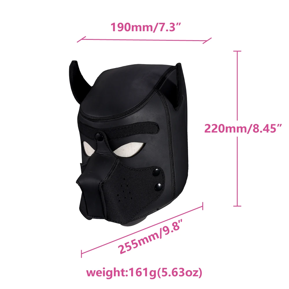 Высокое качество 9 видов цветов доступны полная голова кожаный капюшон игрушки сексуальный