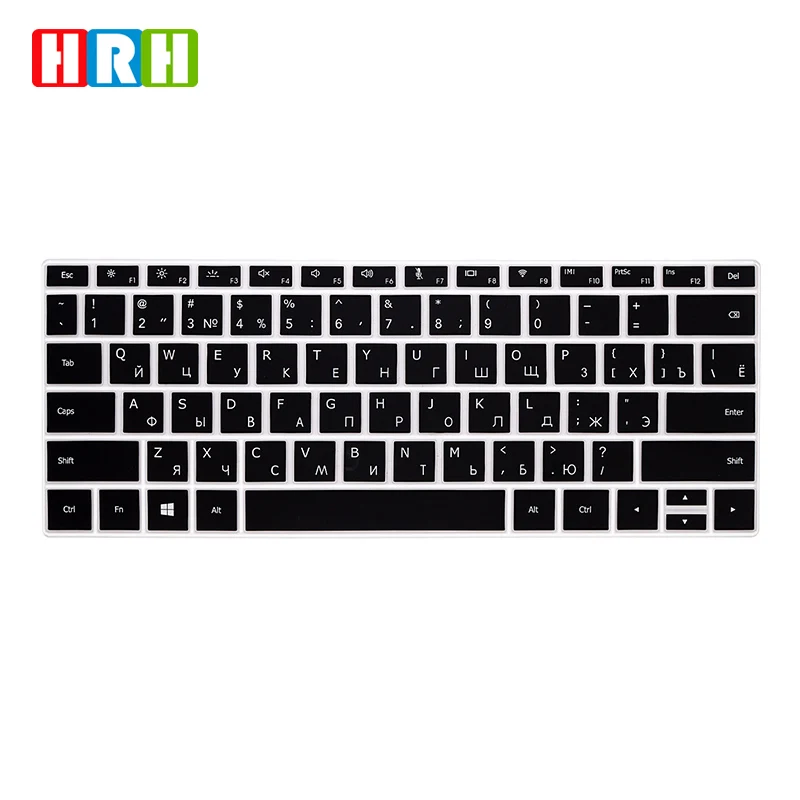 Силиконовый чехол для клавиатуры Huawei Honor Magicbook с русским языком, защитная пленка для клавиатуры