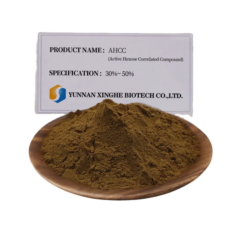 
Pure mushroom extract AHCC powder 40% 50% ahcc pure 