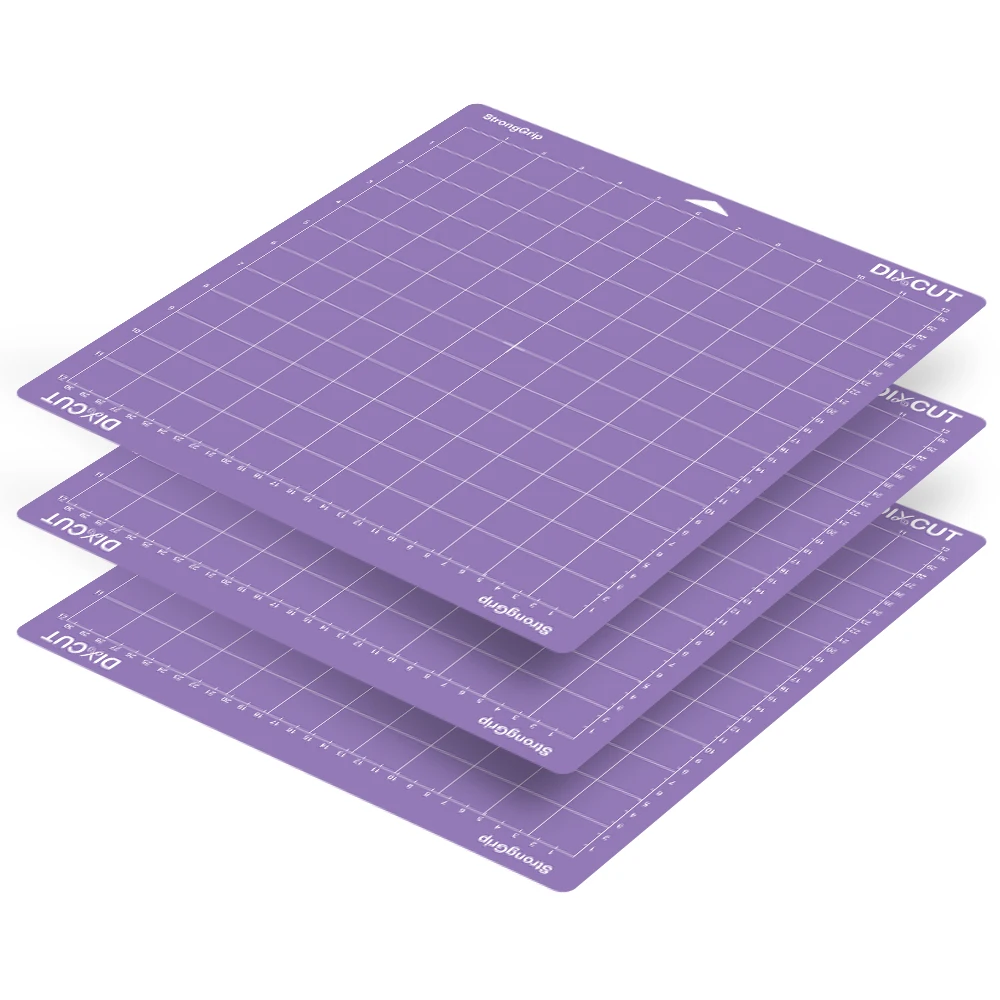Strong Grip Cutting Mat For Cricut Explore Maker Standard Adhesive Sticky Purple Cutting Mats