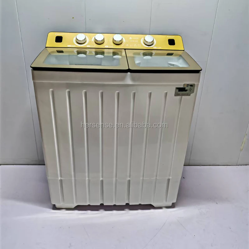 Chigo Semi Automatic Double Tube Washing Machine with Spin Drying 18kgs/8kgs Household Washer lavadora Hot Sale Africa 220V