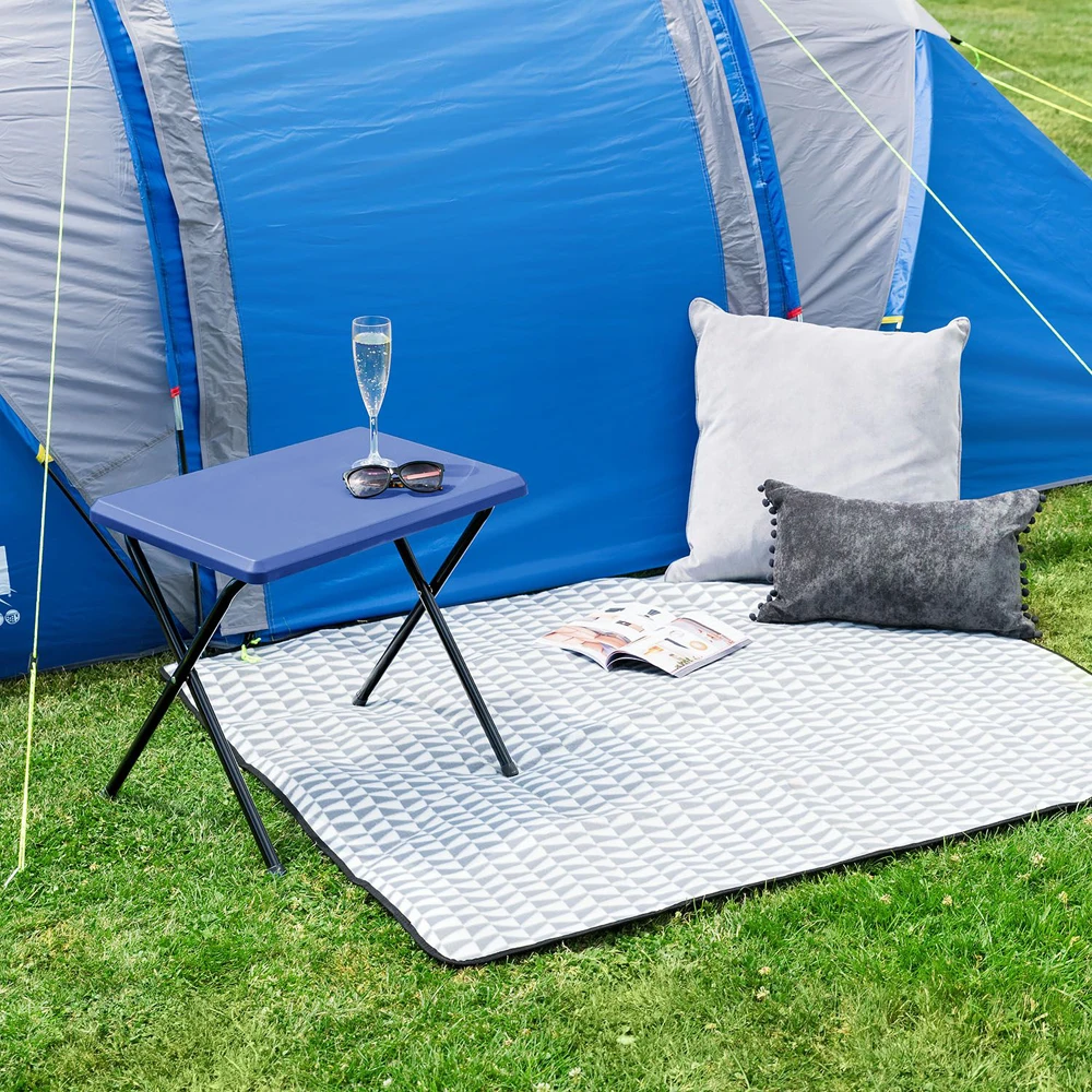 Lightweight Plastic Small Folding Camping Table For Outdoor Picnic Barbecue Beach Garden Caravan