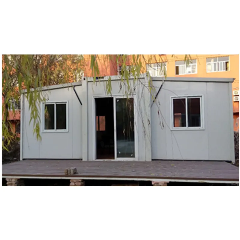 Extendable Expandable folding foldable tiny kit 20ft 40ft luxury modern prefab Container Frame villa office house home for sale
