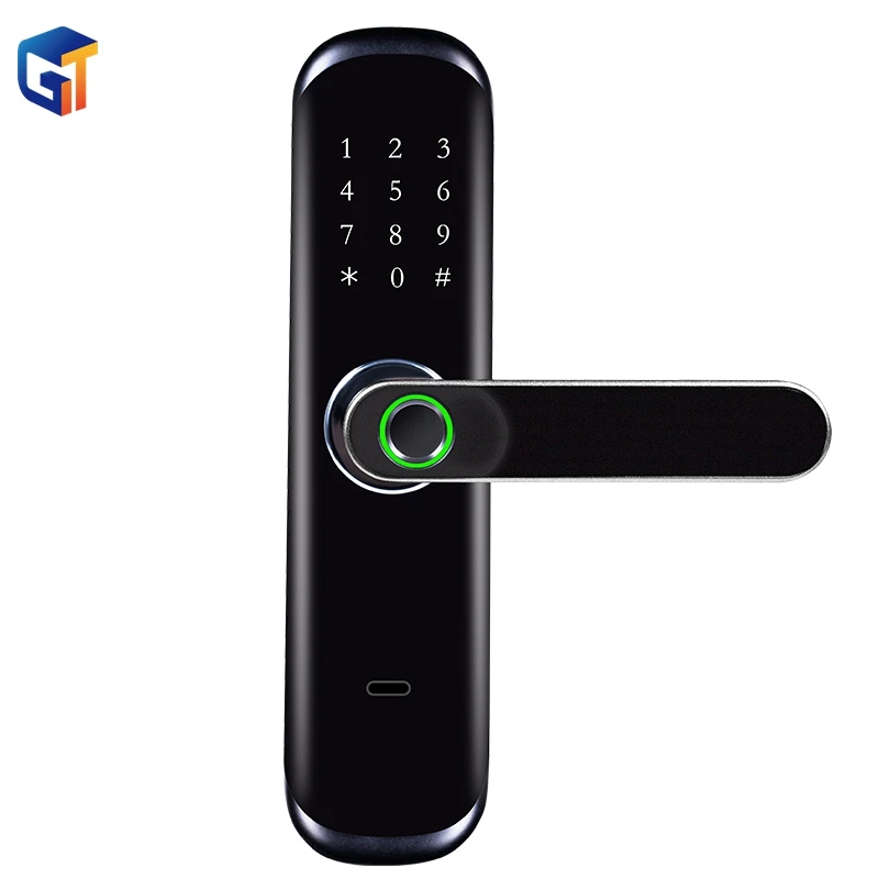 G-Tech plus Tuya WiFi Smart Fingerprint Door Lock Electronic Password RFID Card Security Home Hotel Fechadura Digital Door Lock