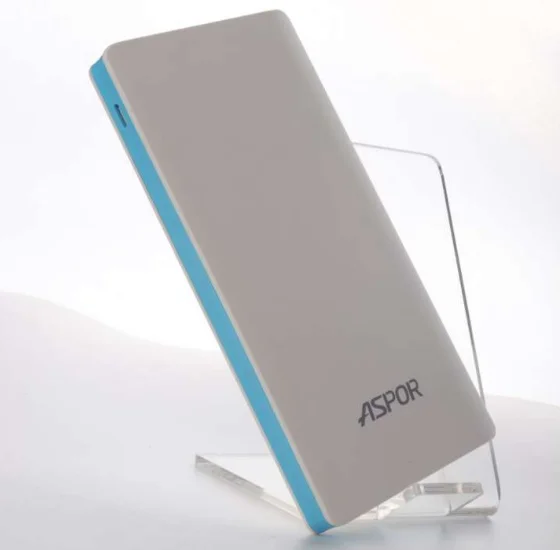 
Pocket portable power bank 10000 mAh with lead light 