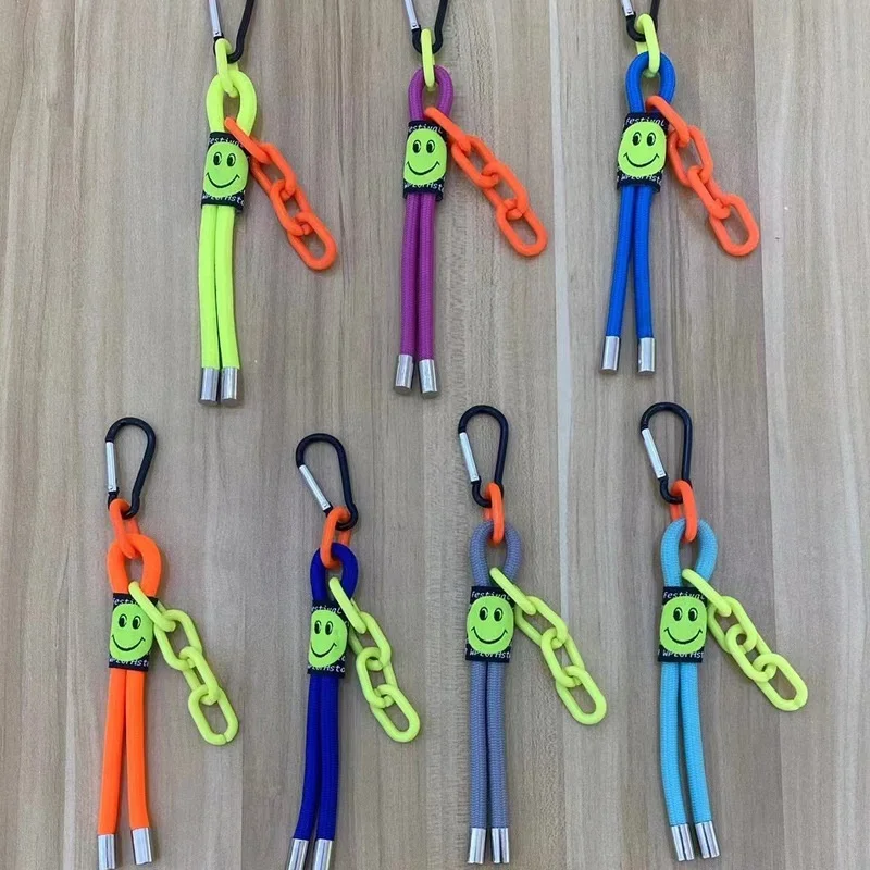 Mobile Phone Lanyard Short Fashion Fluorescent Lanyard Bag Personalized Lanyard rope phone strap