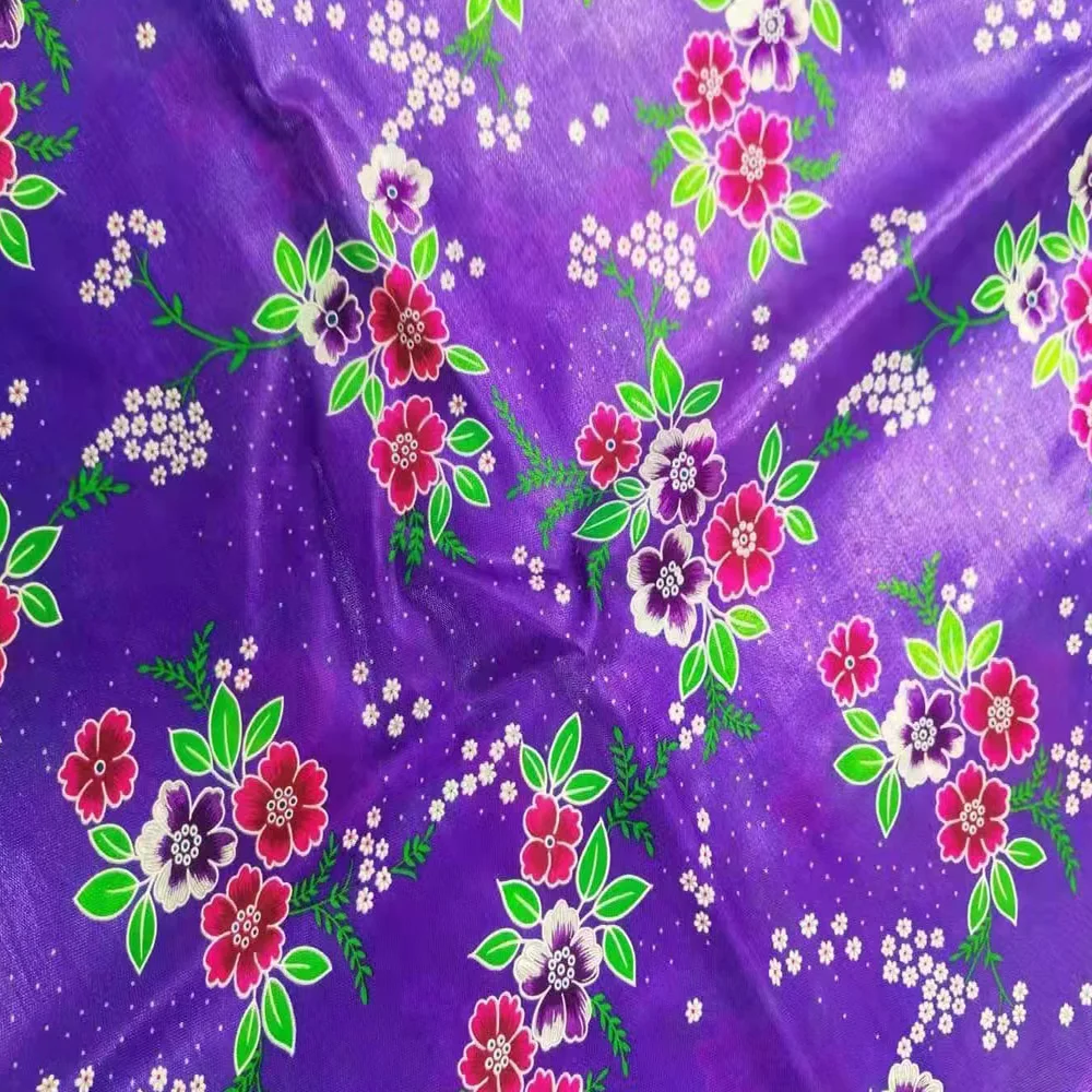 Hot selling 20D Nylon shinny fabric 100%nylon satin print fabric 114cm