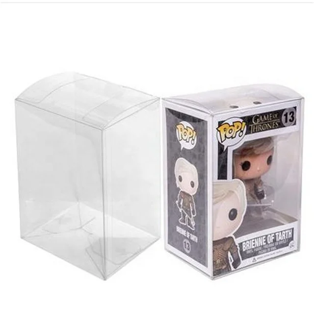 acid-free 0.4 mm PET plastic Funko pop protectors packaging  box