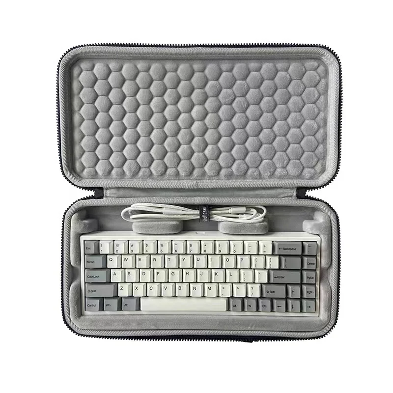 Custom made pc gaming keyboard sleeve case EVA storage case for mechanical gaming keyboard covers