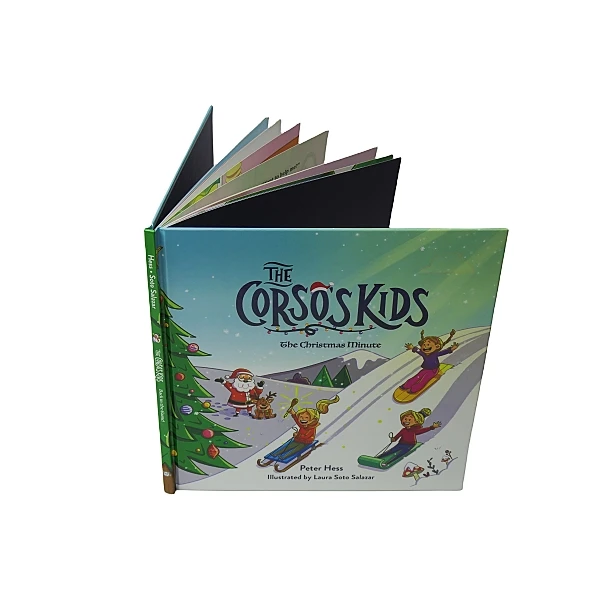 China Factory Hardcover Book Printing services Custom Coloring Children Book Hard Cover Printing