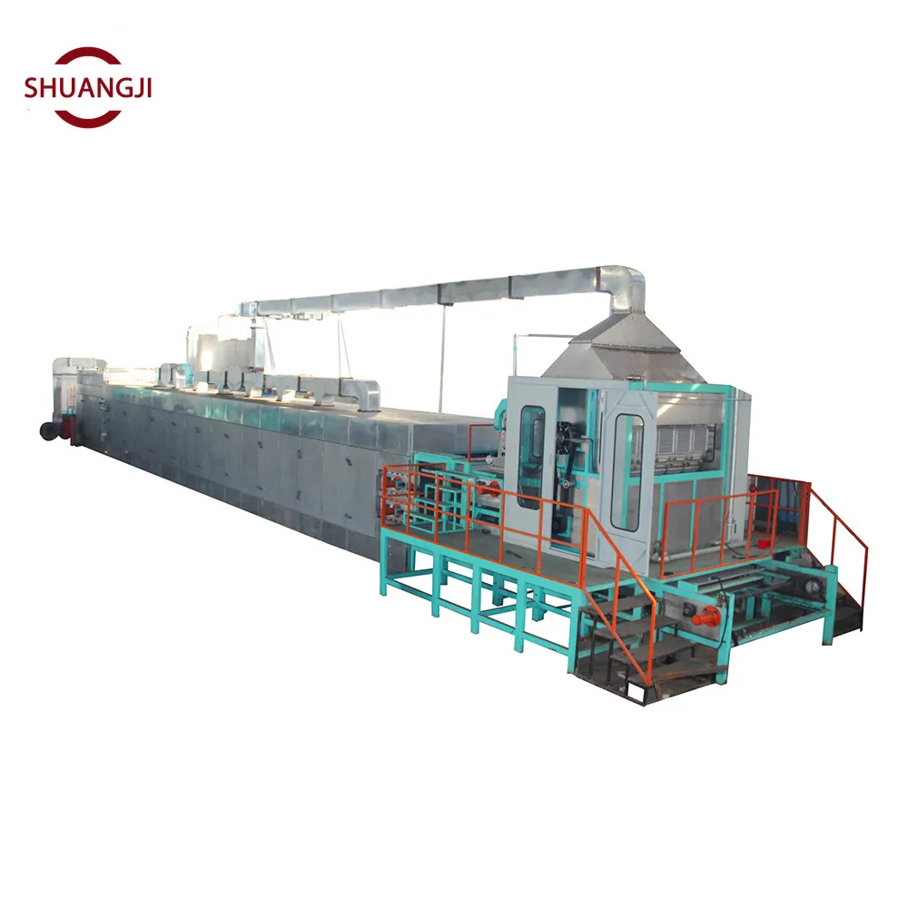 automatic pulp paper egg tray moulding production line